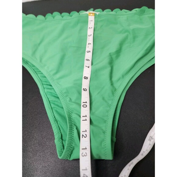 Rhode High Rise Medium Coverage Swim Bikini Bottom Size XXL Green - Picture 8 of 13